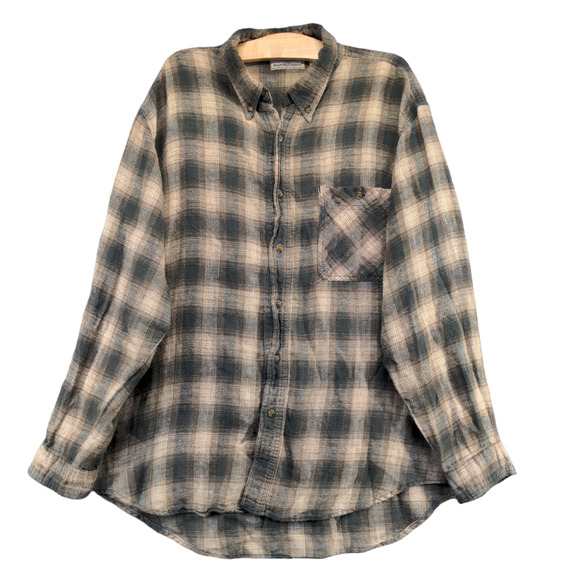 Bugle Boy Company Men's Button Down Shirt Multicolor Plaid XL Long Sleeve - Picture 1 of 11